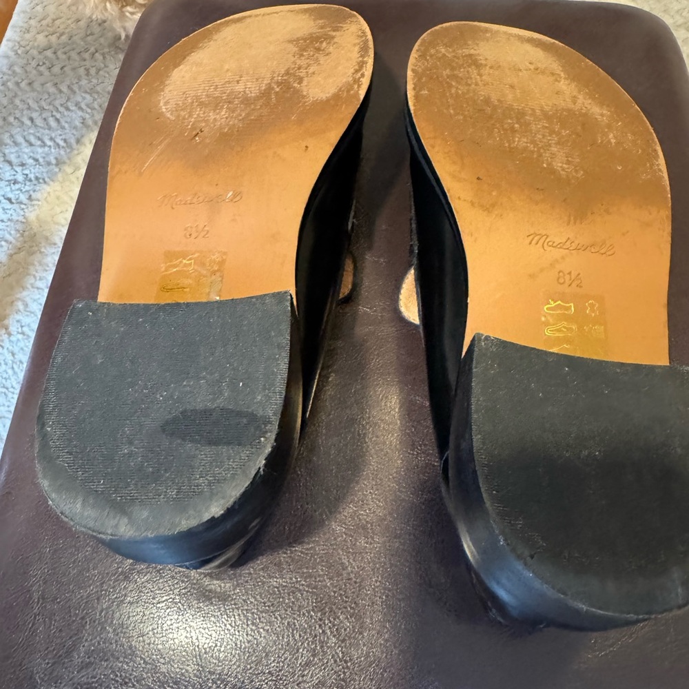 Madewell Shiny Black Loafers - Picture 3 of 6